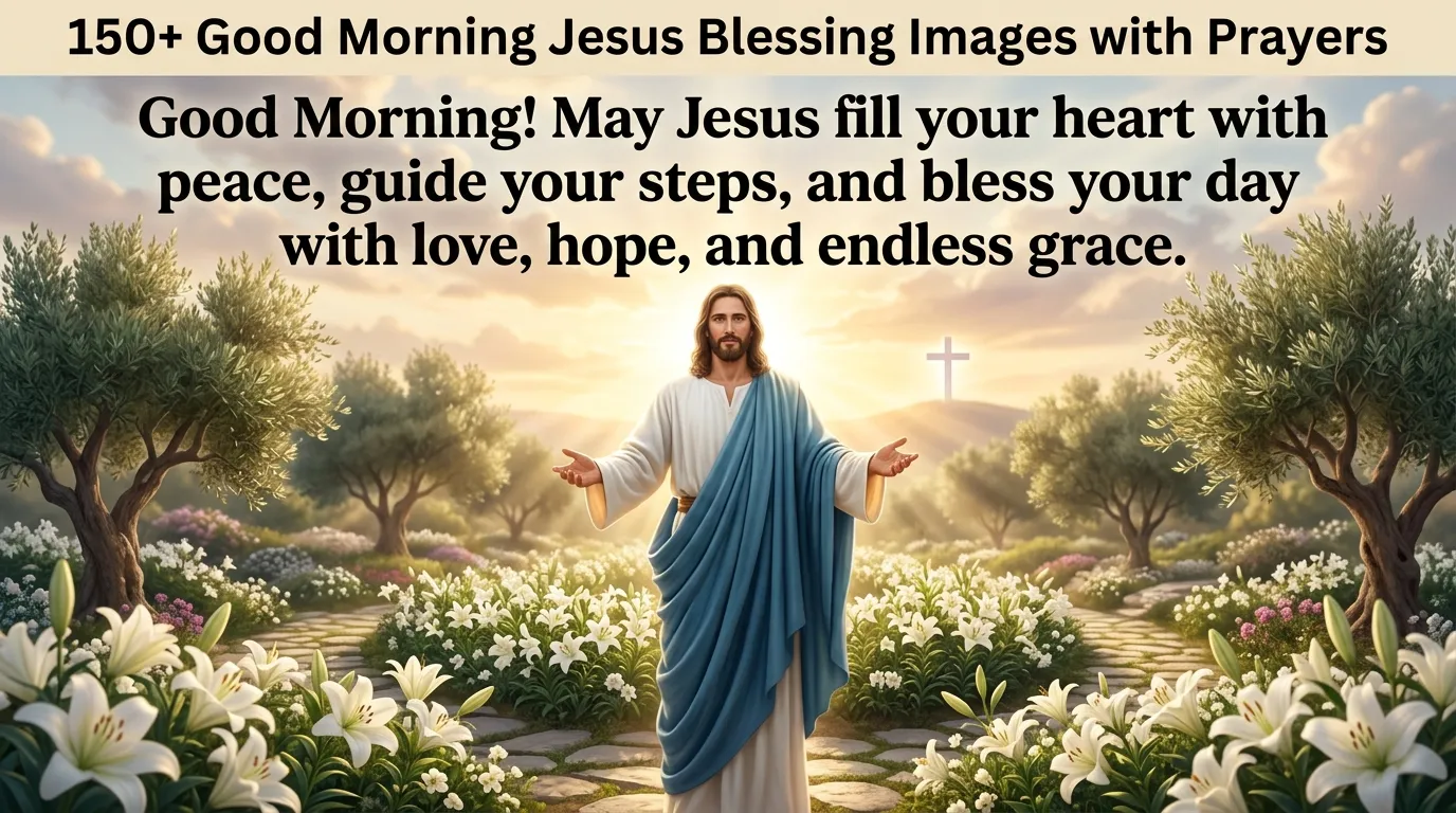 Good Morning Jesus Blessing Images