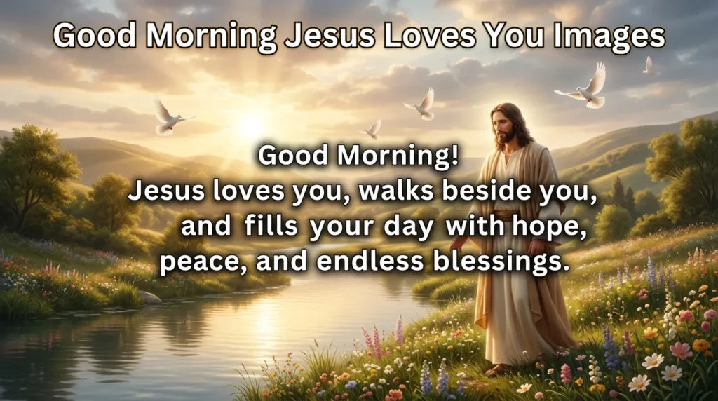 Good Morning Jesus Loves You Images