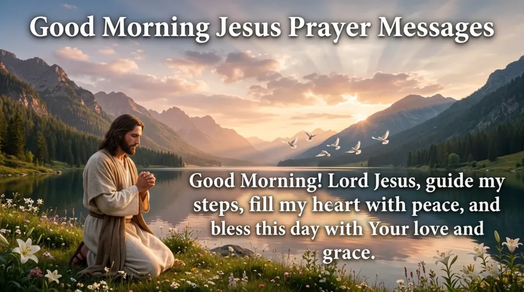 Good Morning Jesus Prayer Messages