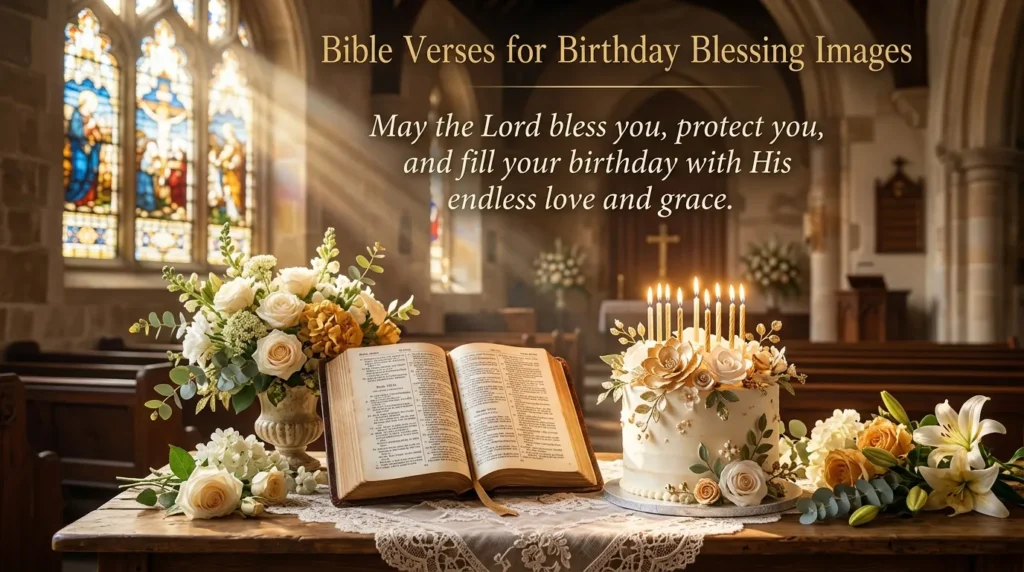 Bible Verses for Birthday Blessing Images