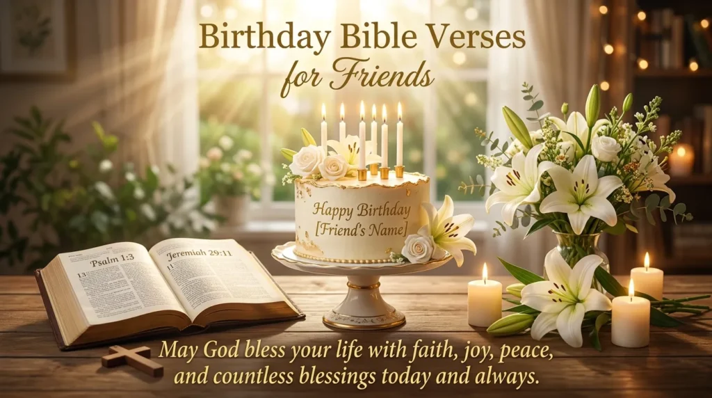 Birthday Bible Verses for Friends