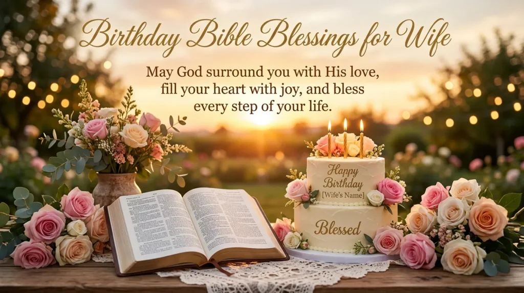 Birthday Bible Blessings for Wife