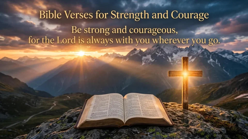 Bible Verses for Strength and Courage
