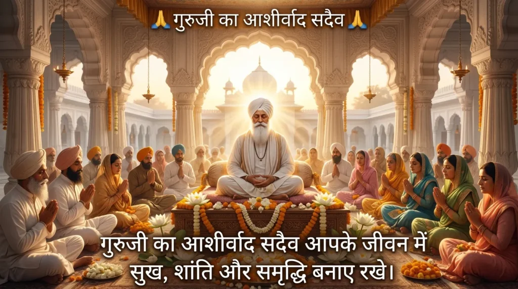 Blessing Always Guruji in Hindi