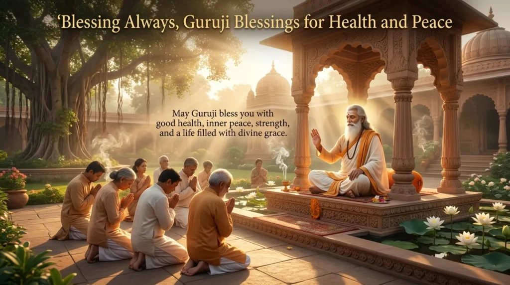Blessing Always, Guruji Blessings for Health and Peace