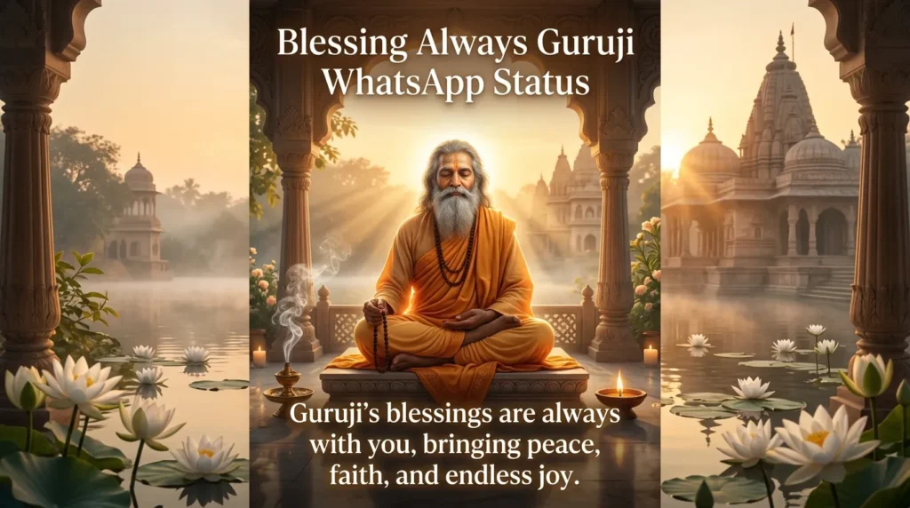 Blessing Always Guruji WhatsApp Status