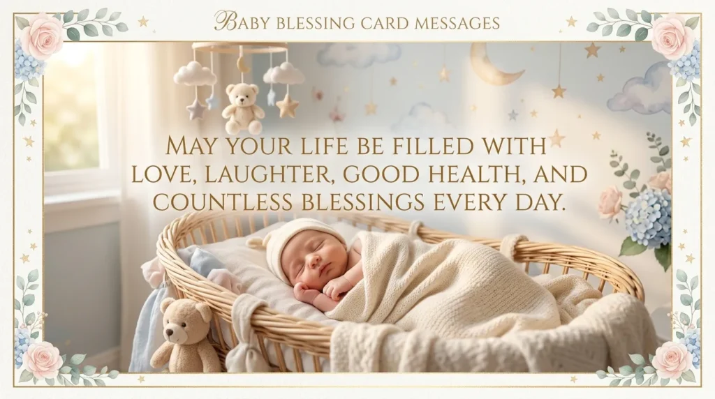Baby Blessing Card Messages