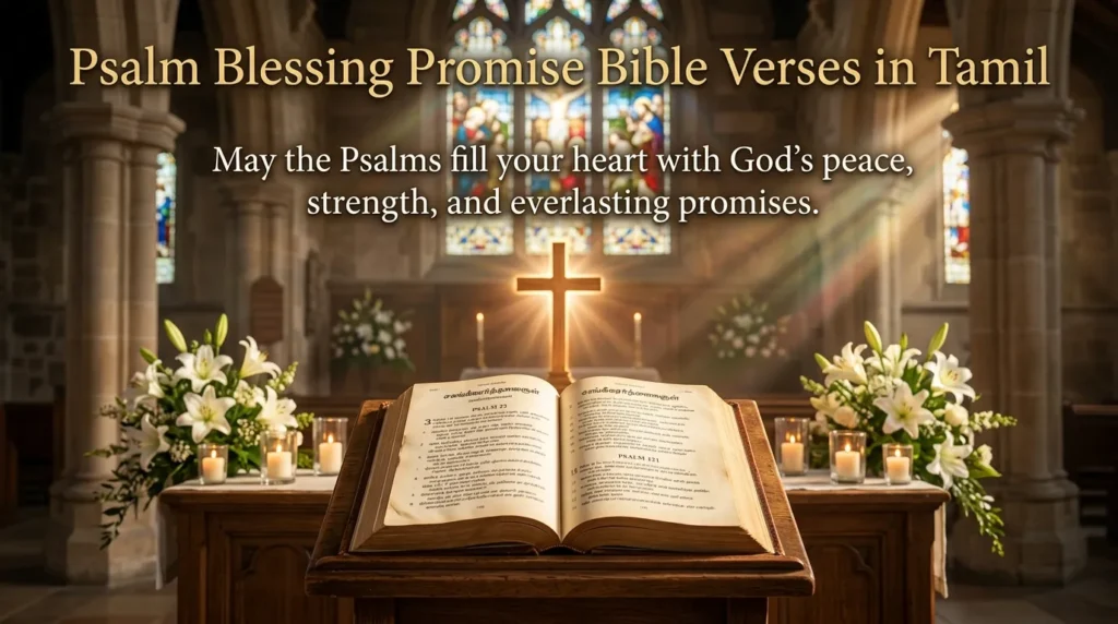 Psalm Blessing Promise Bible Verses in Tamil