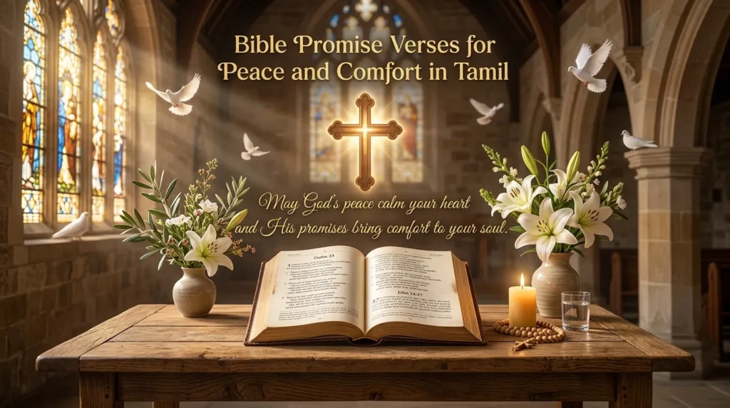 Bible Promise Verses for Peace and Comfort in Tamil