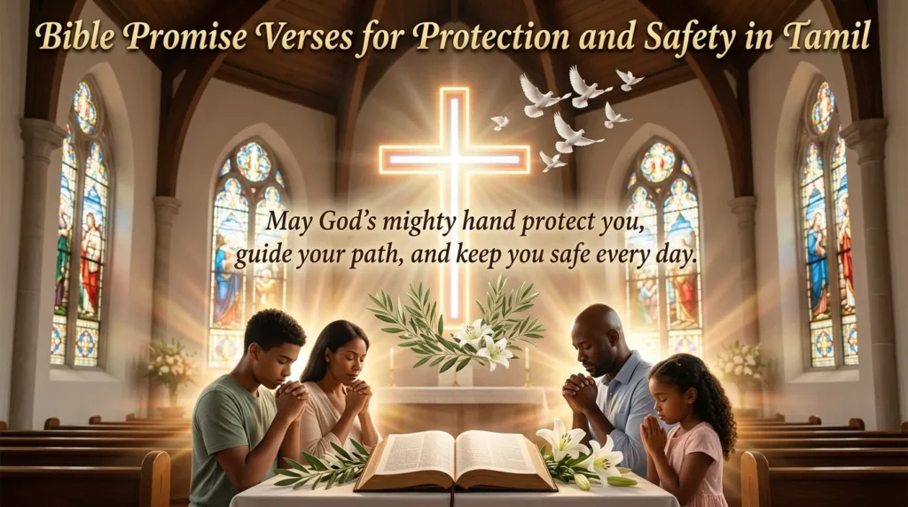 Bible Promise Verses for Protection and Safety in Tamil