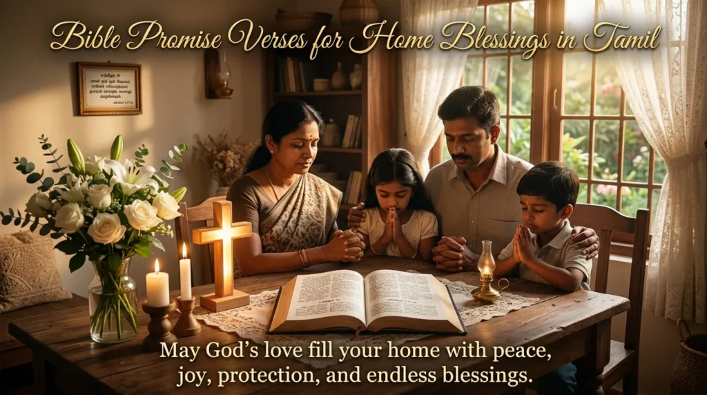 Bible Promise Verses for Home Blessings in Tamil