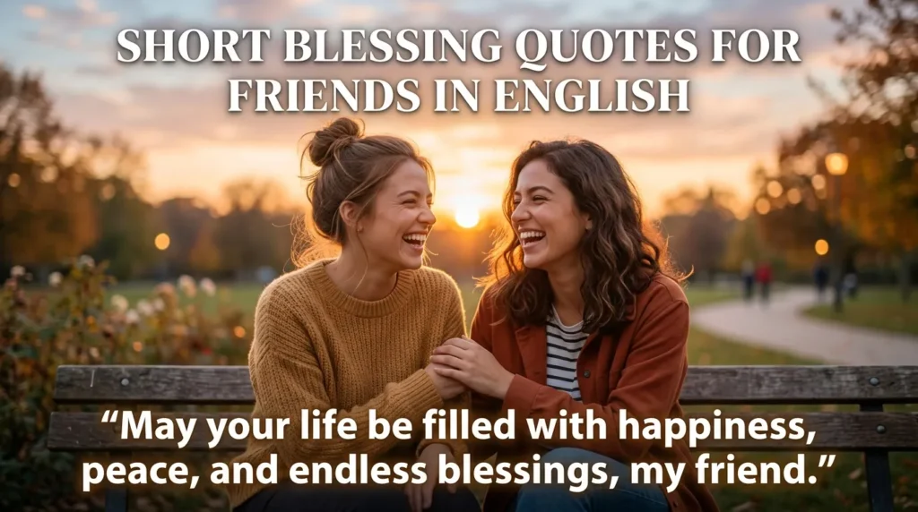 Short Blessing Quotes for Friends in English