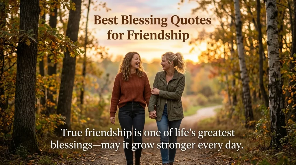 Best Blessing Quotes for Friendship