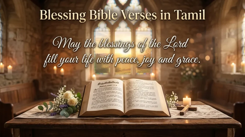 Blessing Bible Verses in Tamil