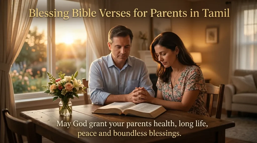 Blessing Bible Verses for Parents in Tamil