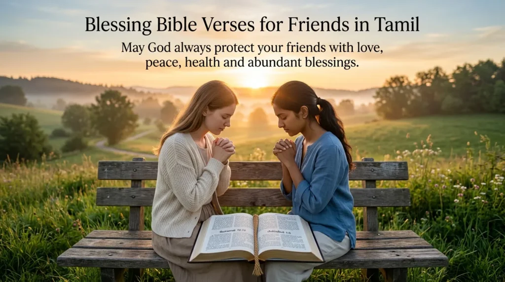 Blessing Bible Verses for Friends in Tamil
