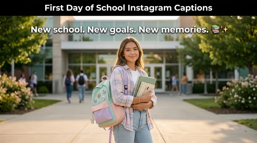 First Day of School Instagram Captions