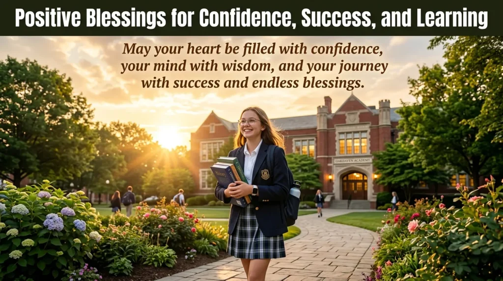 Positive Blessings for Confidence, Success, and Learning