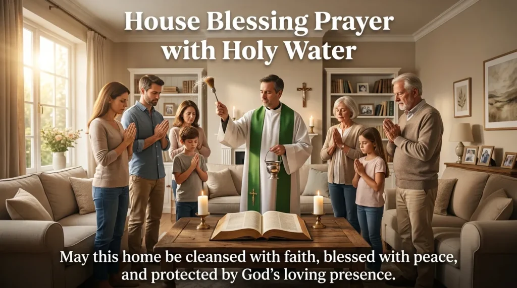 House Blessing Prayer with Holy Water