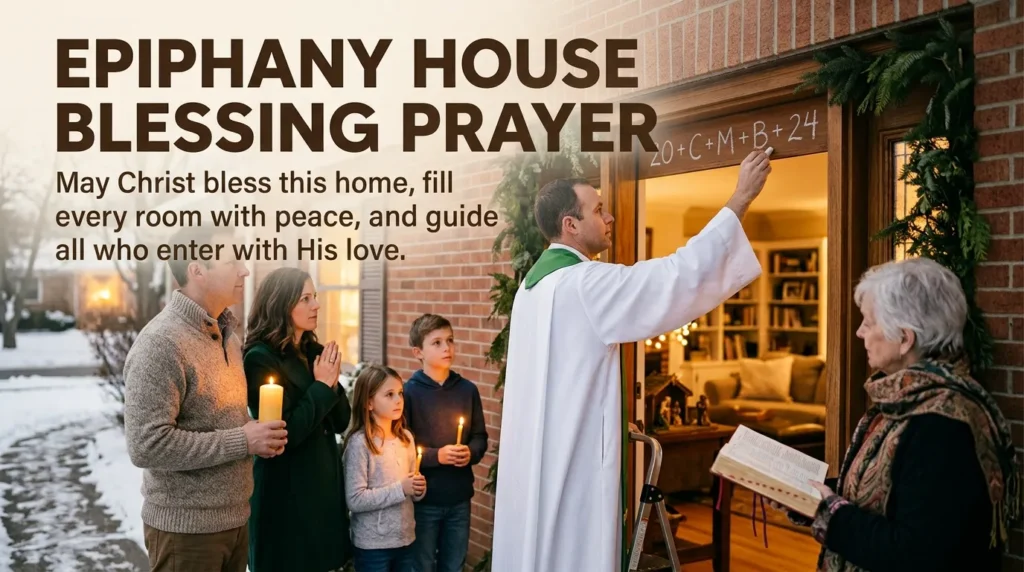 Epiphany House Blessing Prayer