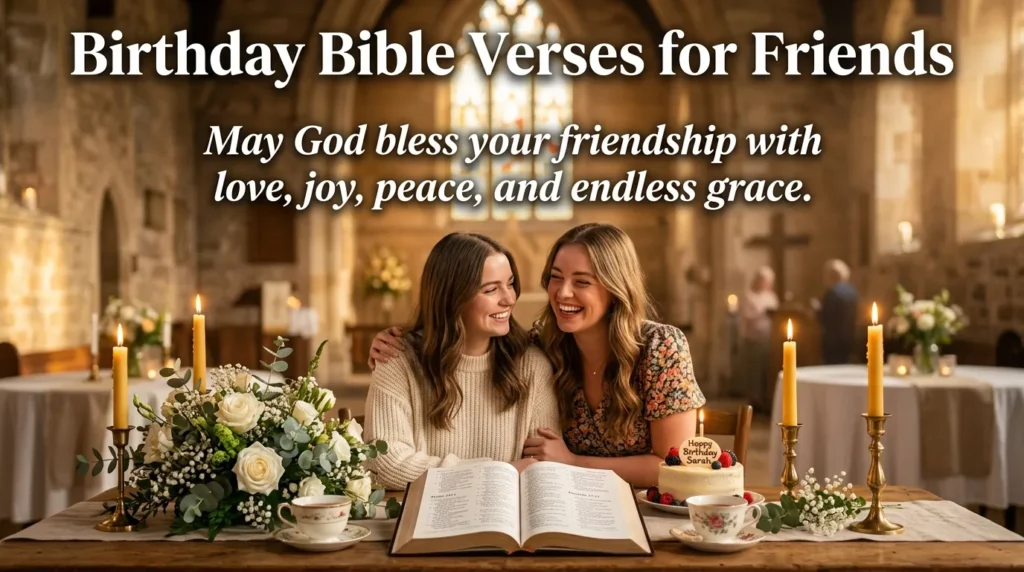 Birthday Bible Verses for Friends