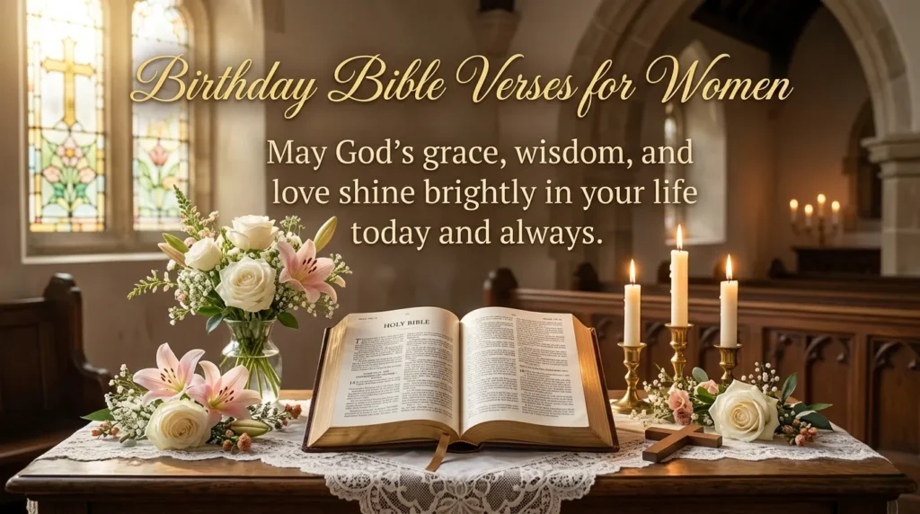 Birthday Bible Verses for Women