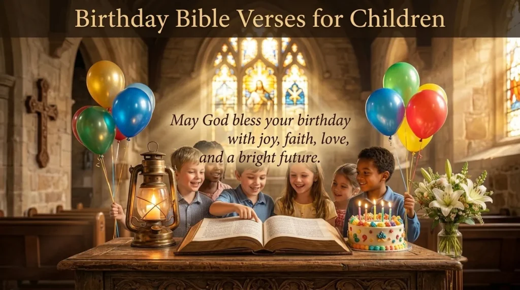 Birthday Bible Verses for Children
