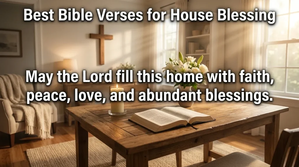 Best Bible Verses for House Blessing