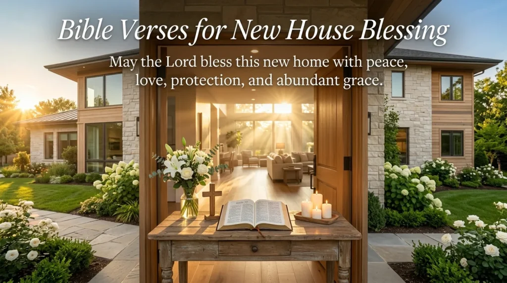 Bible Verses for New House Blessing