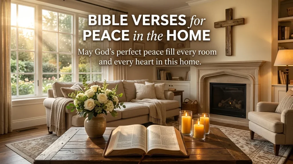 Bible Verses for Peace in the Home