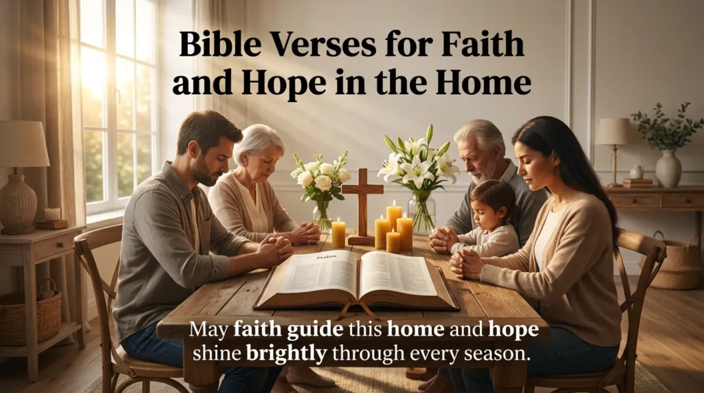 Bible Verses for Faith and Hope in the Home