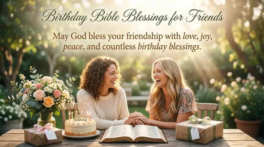 Birthday Bible Blessings for Friends