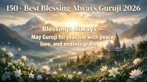 Blessing Always Guruji