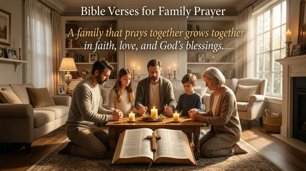 Bible Verses for Family Prayer
