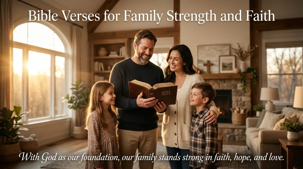 Bible Verses for Family Strength and Faith