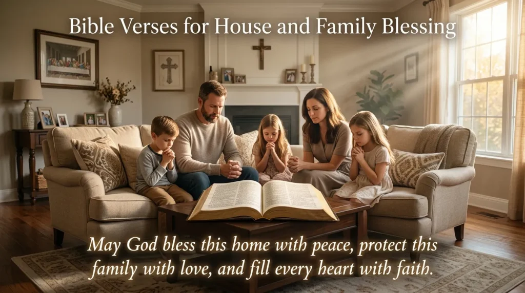 Bible Verses for House and Family Blessing