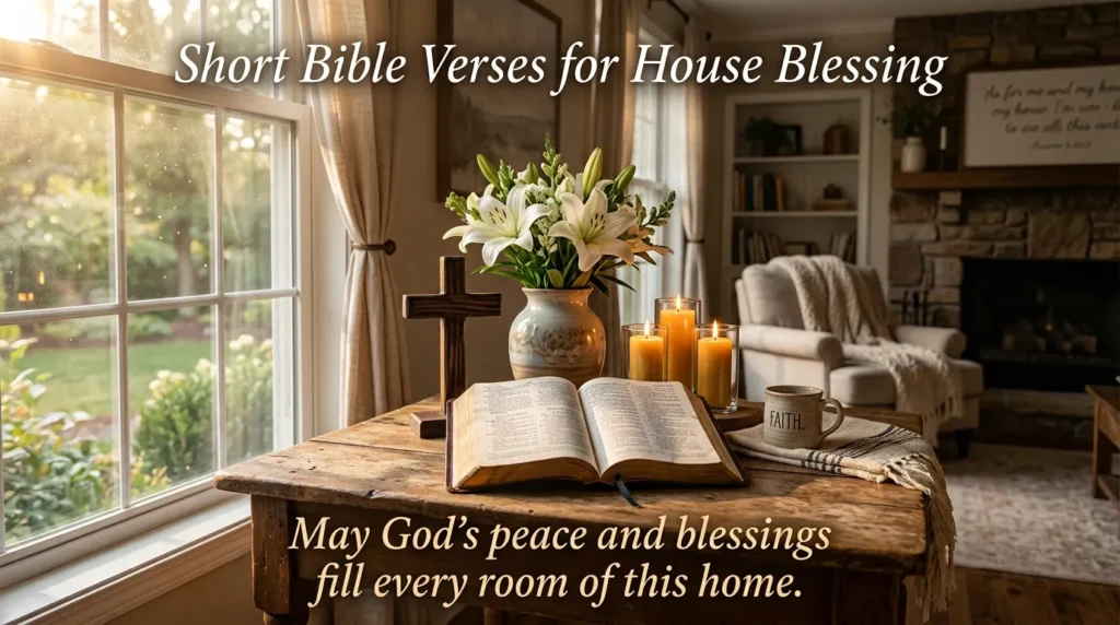 Short Bible Verses for House Blessing