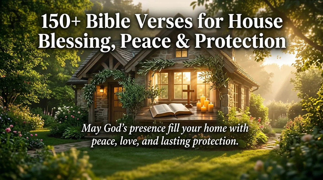 150+ Bible Verses for House Blessing, Peace & Protection