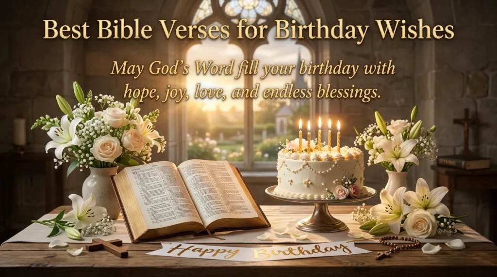 Best Bible Verses for Birthday Wishes