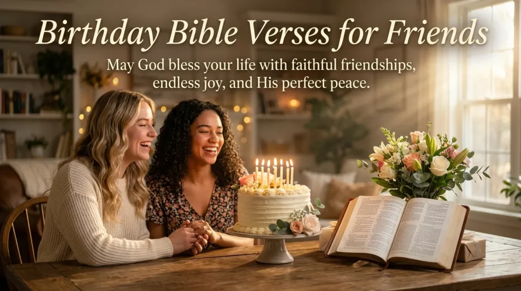 Birthday Bible Verses for Friends