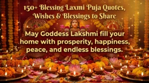 Blessing Laxmi Puja Quotes