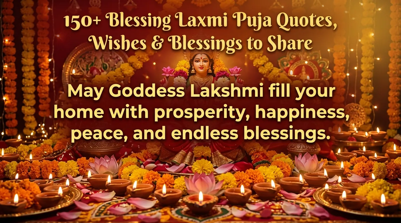 Blessing Laxmi Puja Quotes