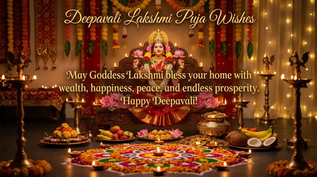 Deepavali Lakshmi Puja Wishes