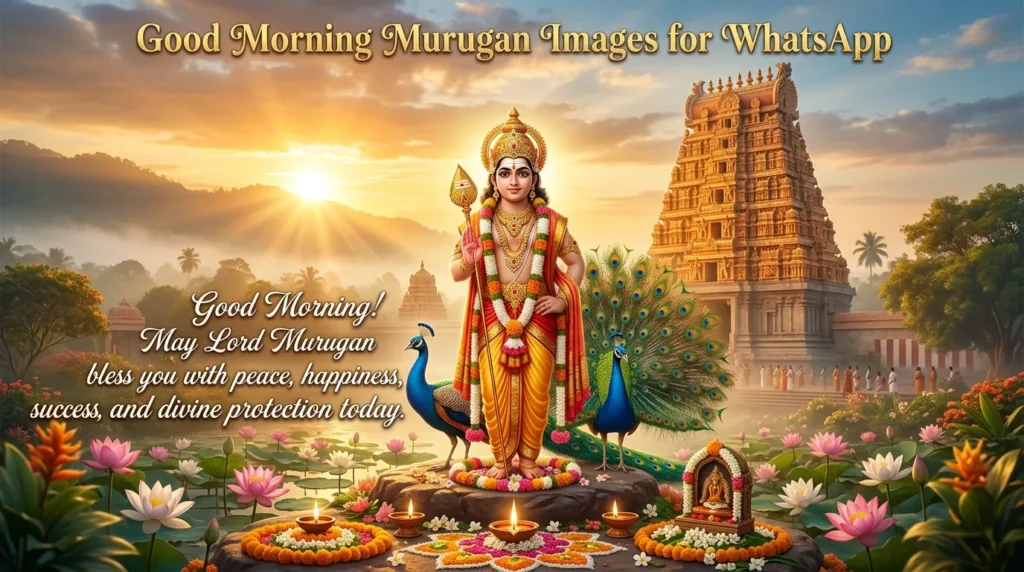 Good Morning Murugan Images for WhatsApp