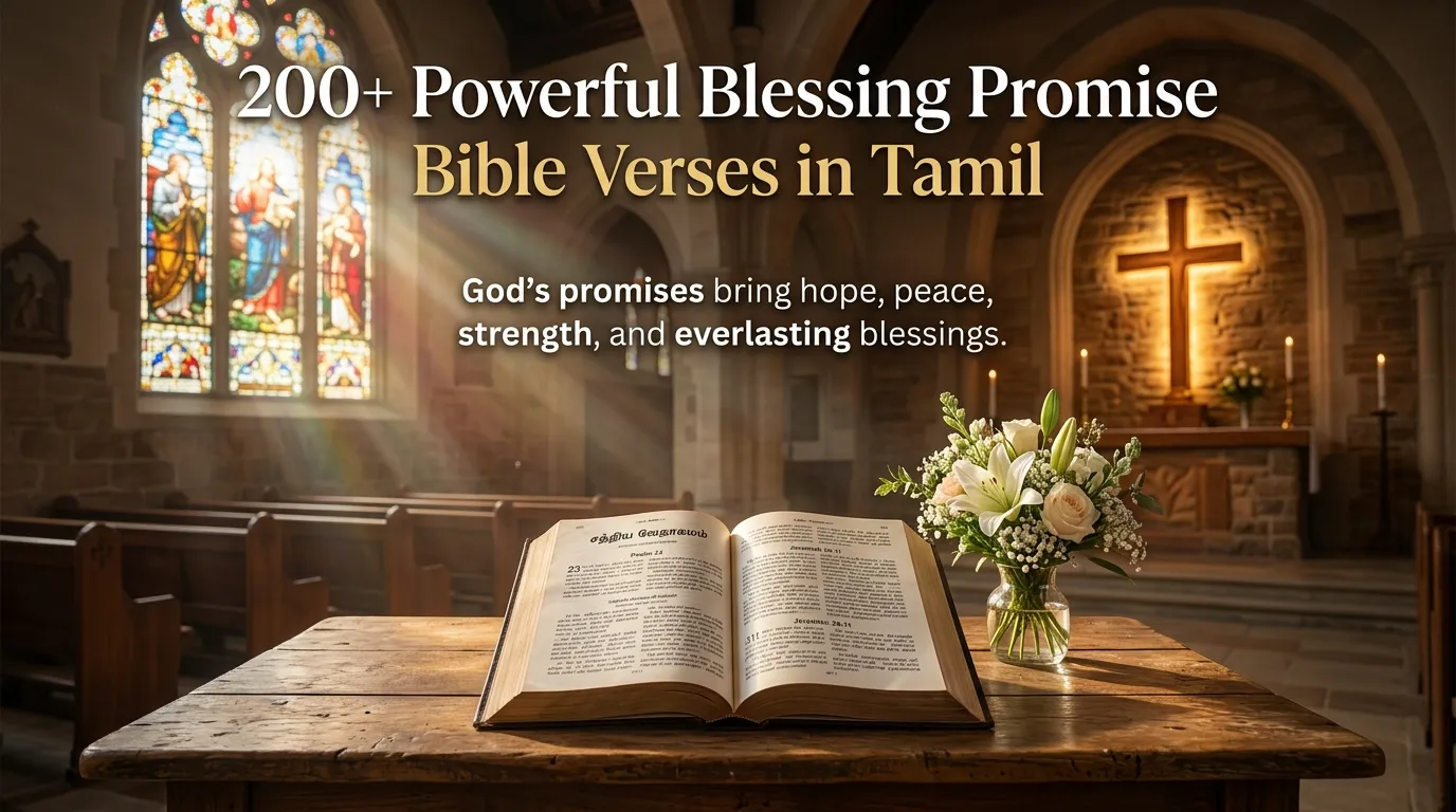 200+ Powerful Blessing Promise Bible Verses in Tamil