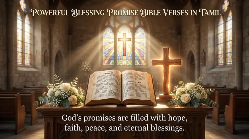Powerful Blessing Promise Bible Verses in Tamil