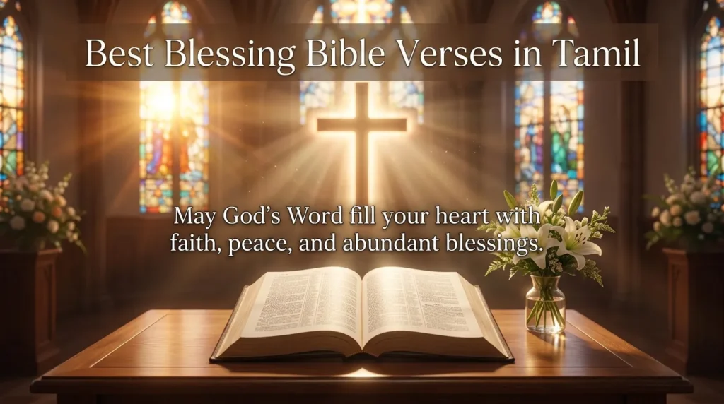 Best Blessing Bible Verses in Tamil
