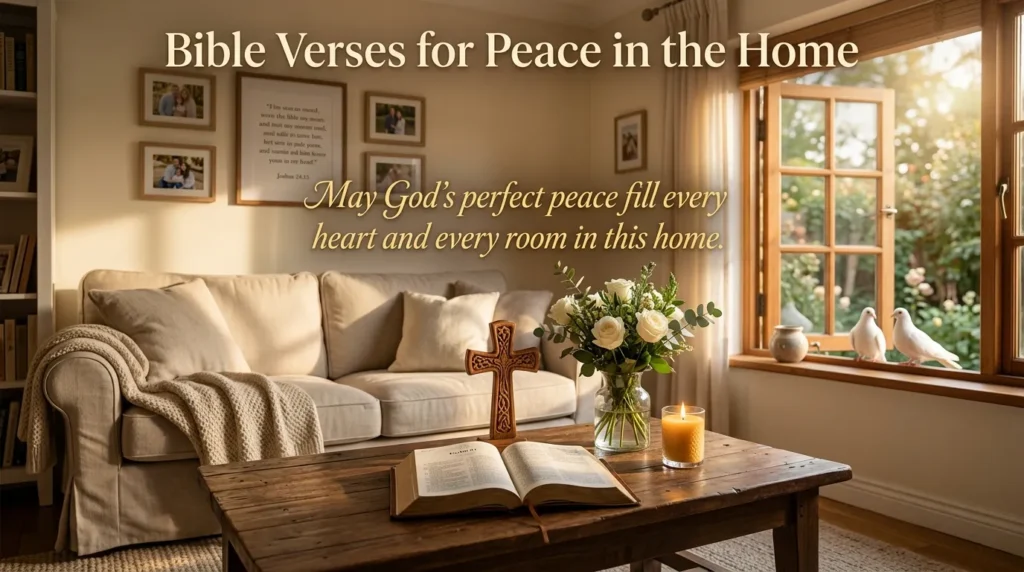Bible Verses for Peace in the Home