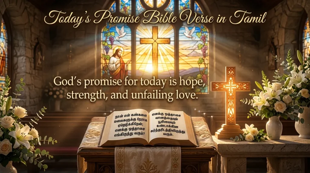 Today's Promise Bible Verse in Tamil
