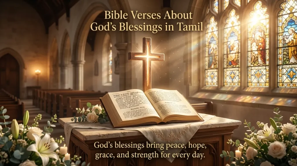 Bible Verses About God's Blessings in Tamil